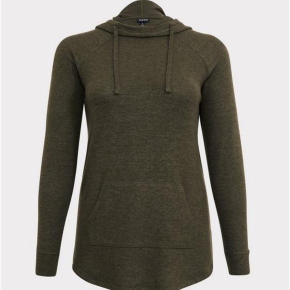 torrid Sweaters - Torrid Classic Fit Super Soft Plush Tunic Hoodie